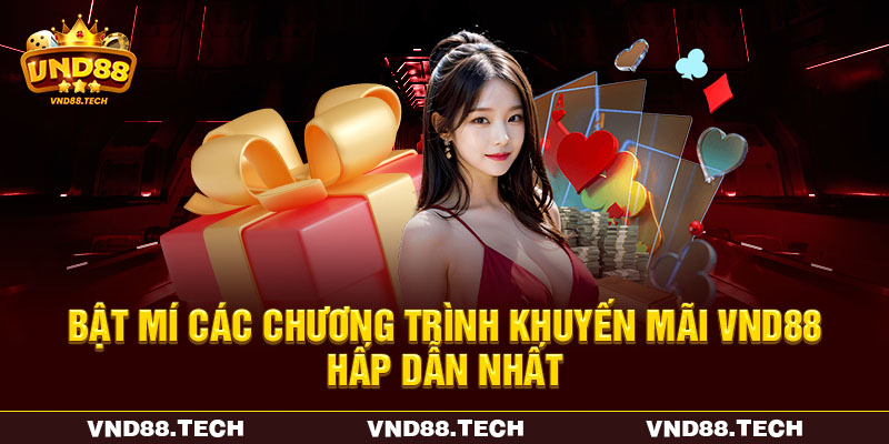 Bật mí các chương trình khuyến mãi VND88 hấp dẫn nhất
