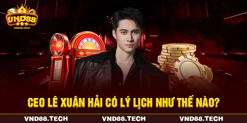 CEO Lê Xuân Hải có lý lịch như thế nào?